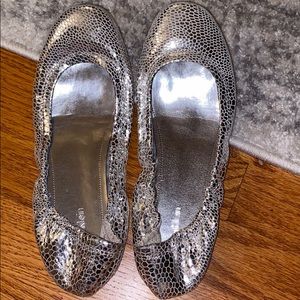 Silver snake texture ck flats